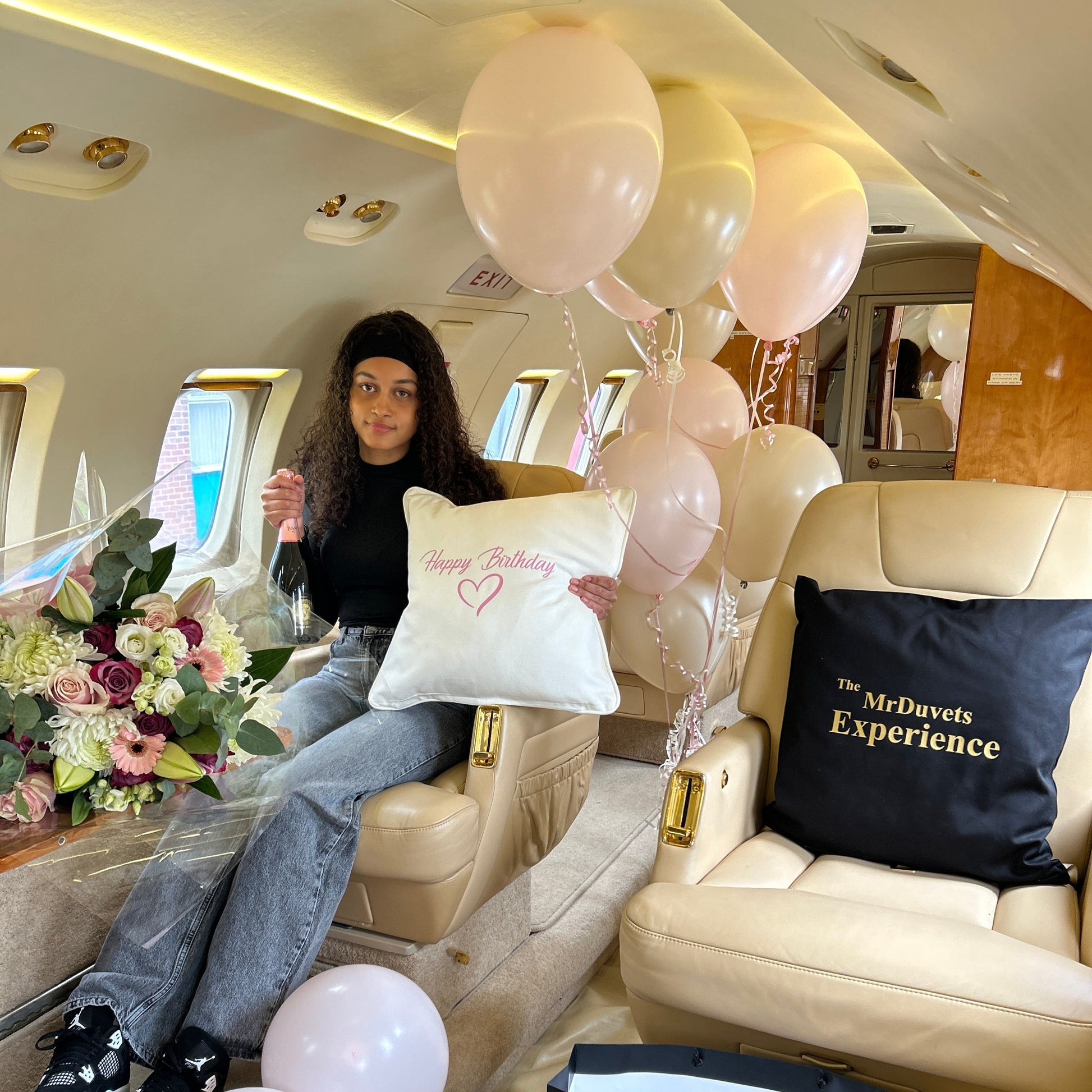 Private Jet Birthday Photo Shoot Experience