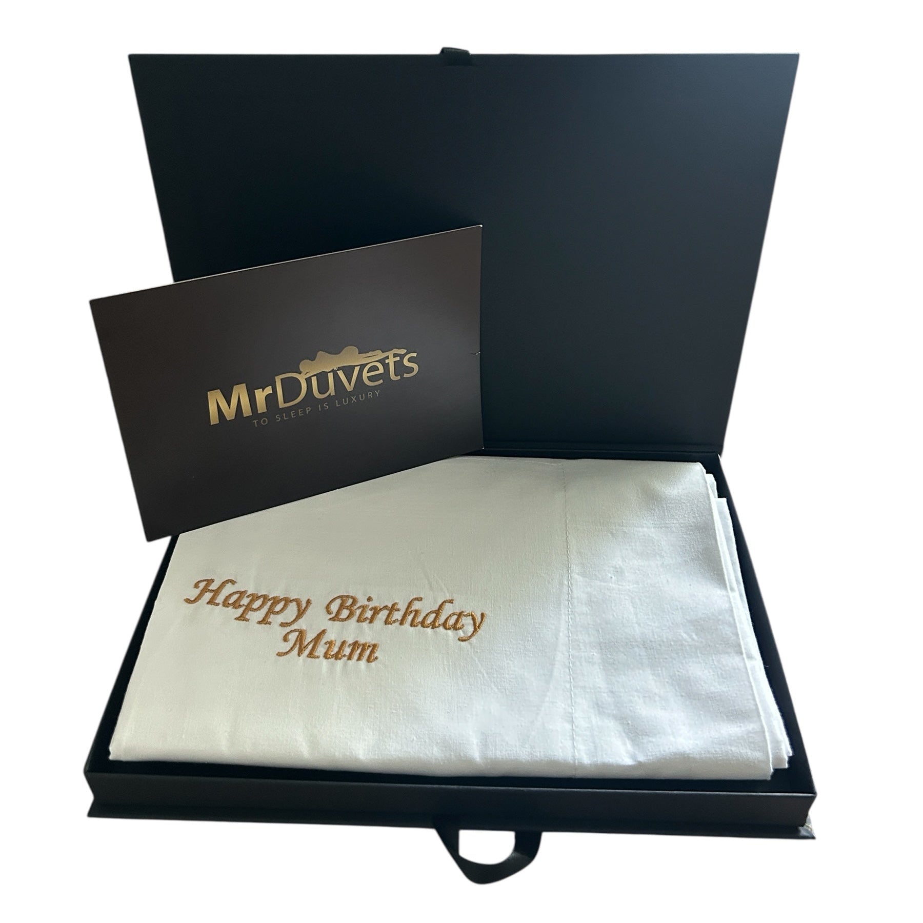 Happy Birthday Mum Luxury Velvet  Mini Cushion Gift Set Box pillowcase