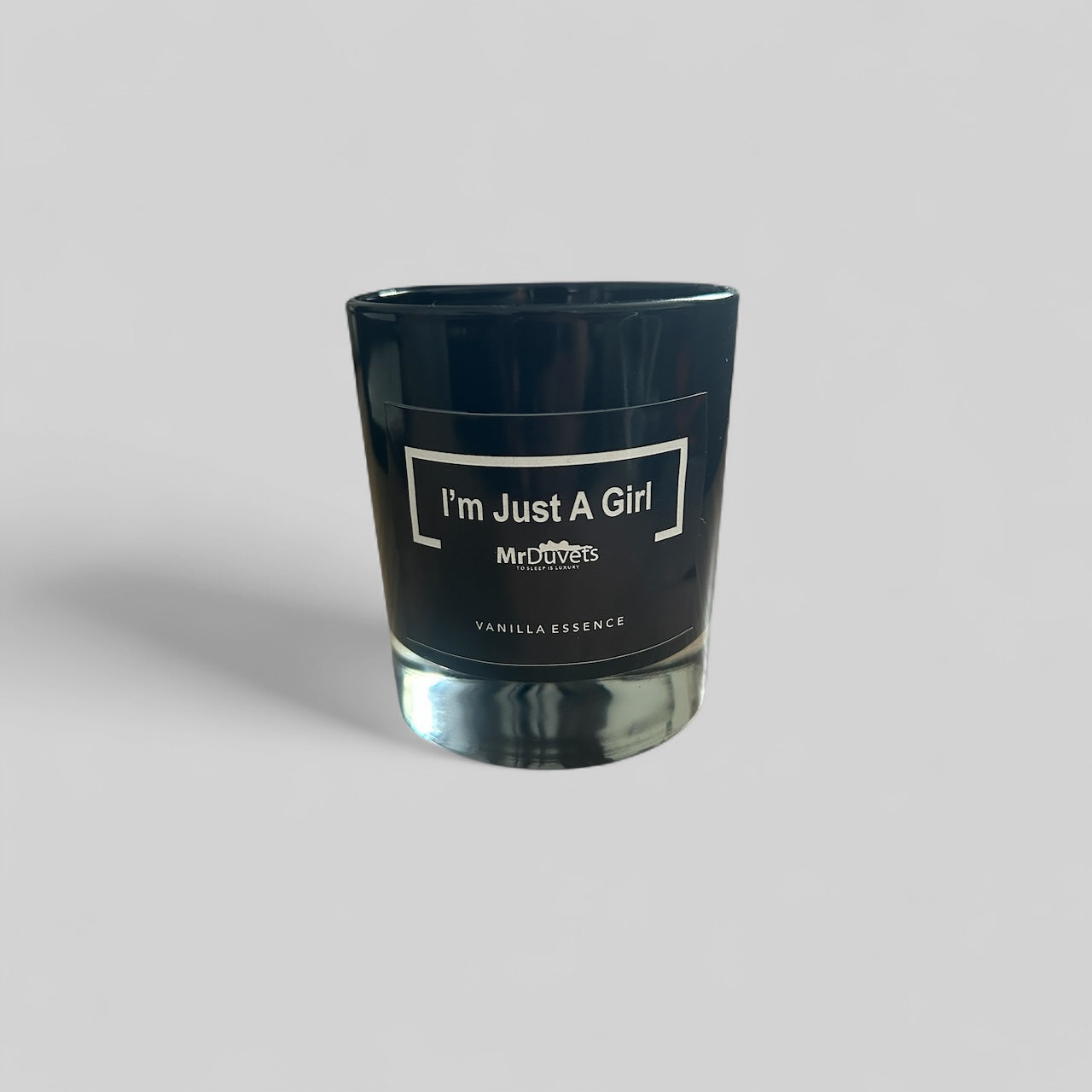 I'm Just A Girl Luxury Velvet  Mini Cushion Gift Set Box candle