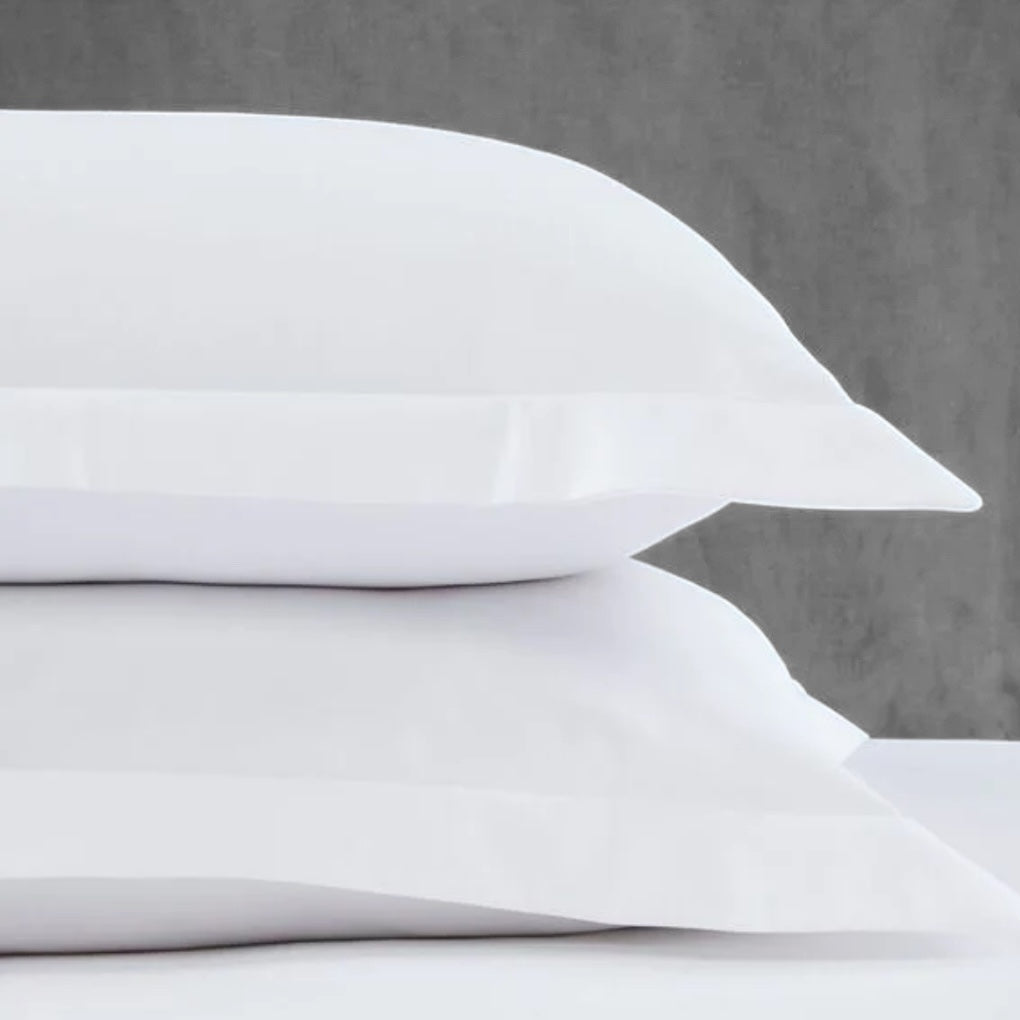 Just Married White Oxford pillowcase set white