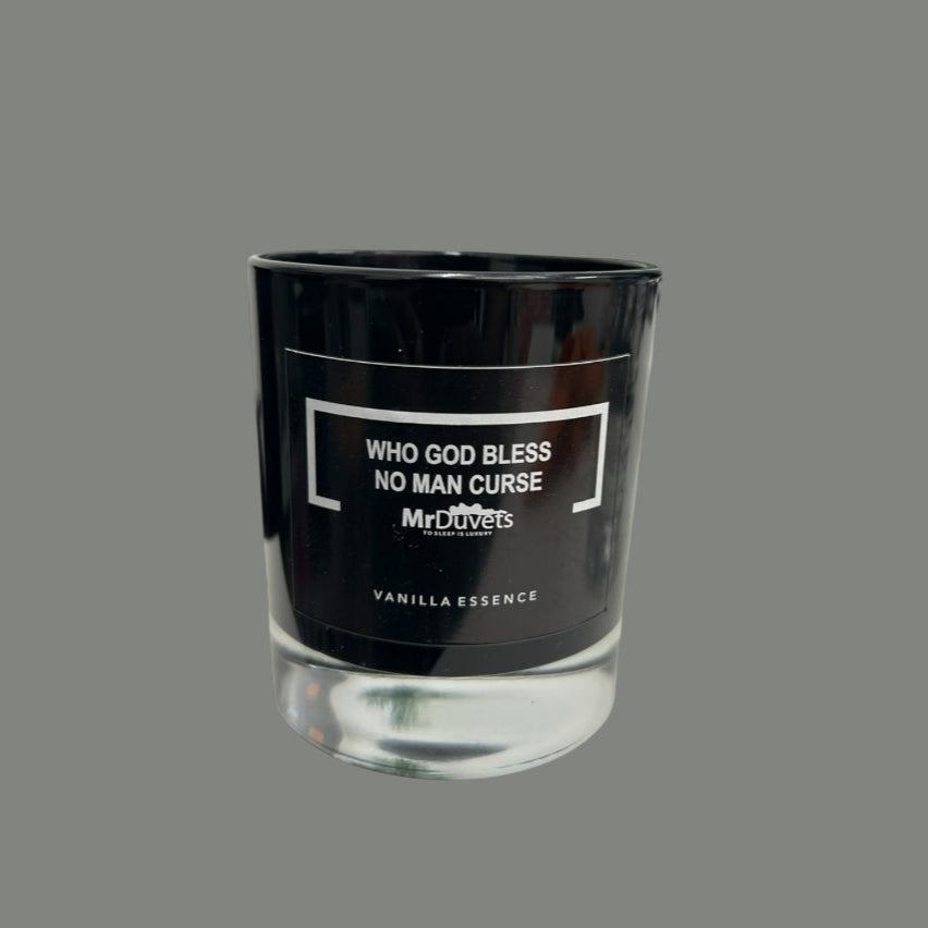 Who God Bless No Man Vanilla Essence Curse Candle main 2