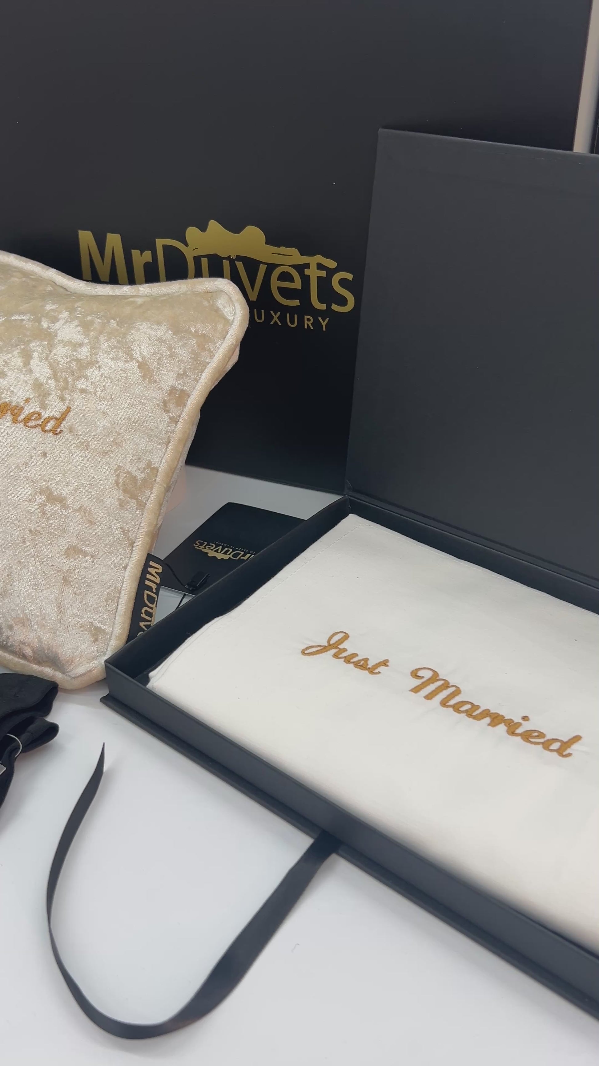 just married product video