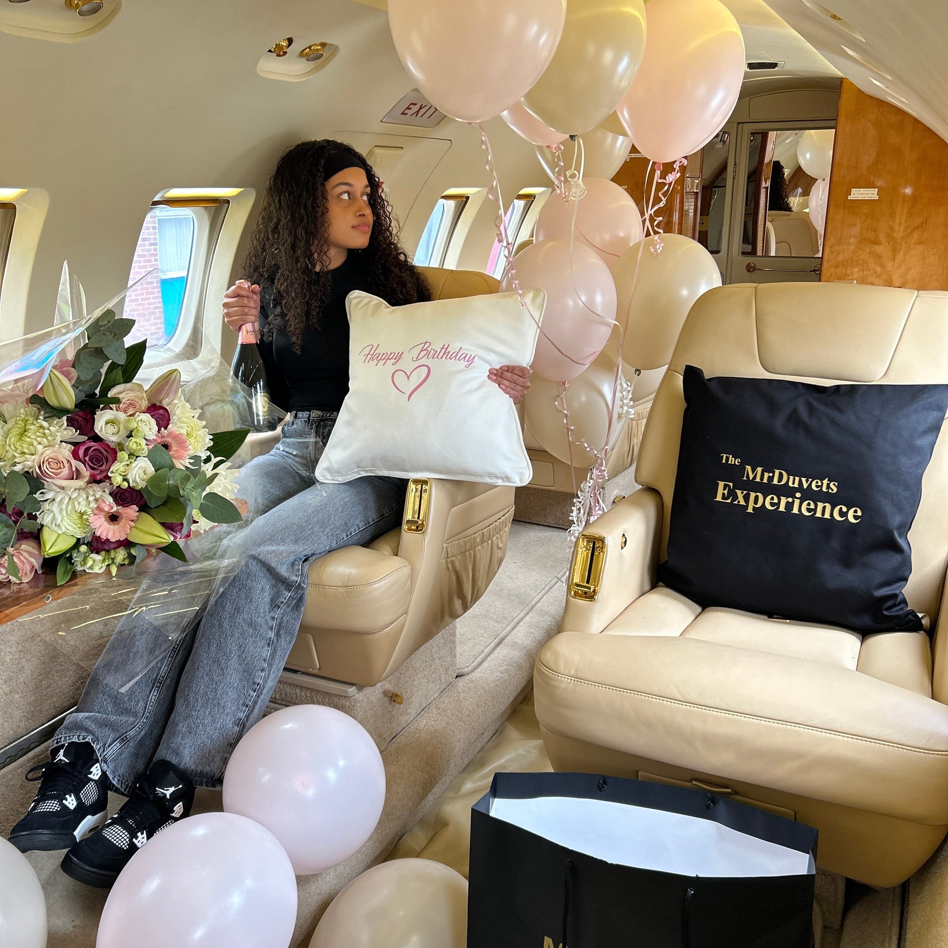 Private Jet Birthday Photo Shoot Experience