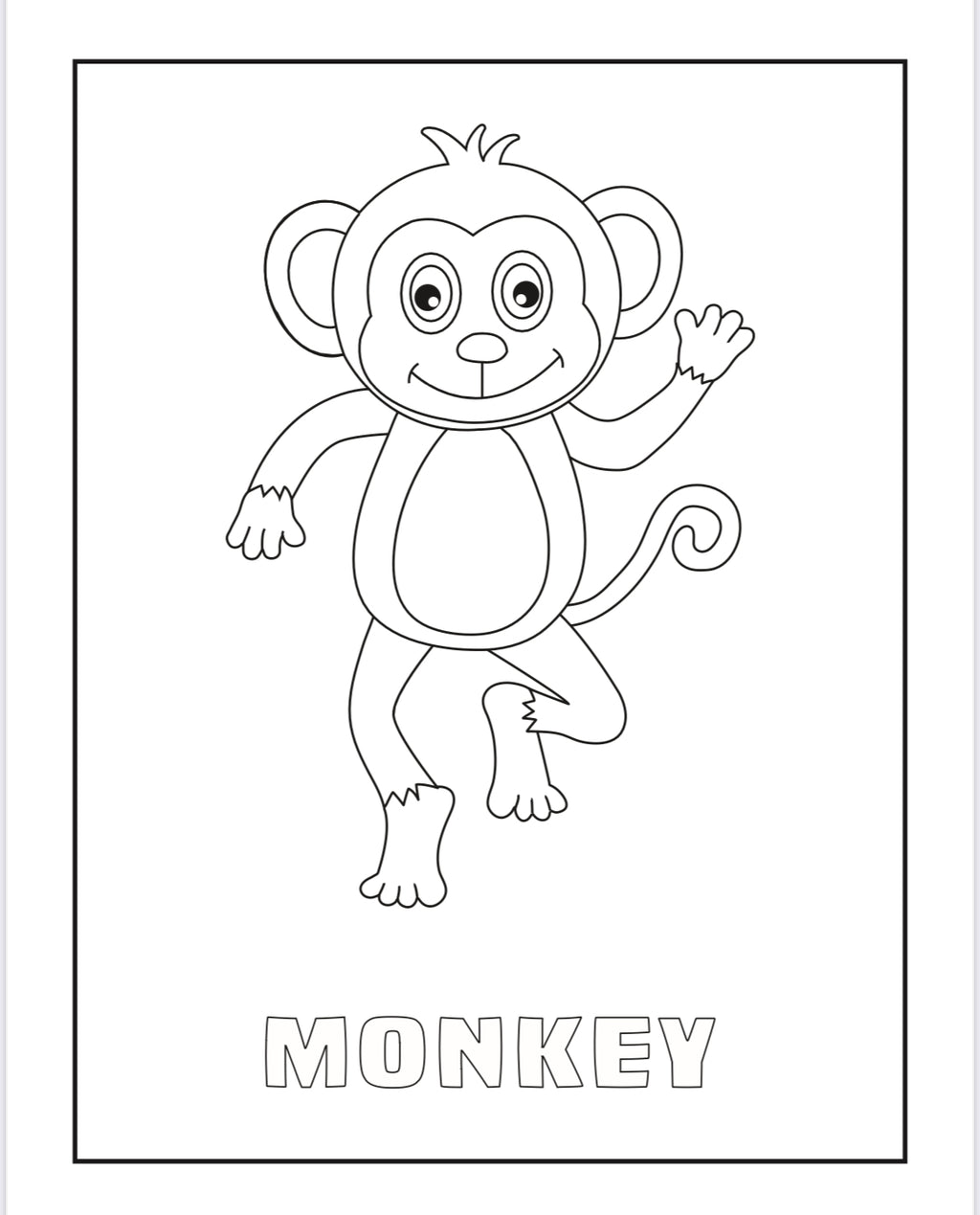 Tierre & Tiarno's Animals Colouring Book