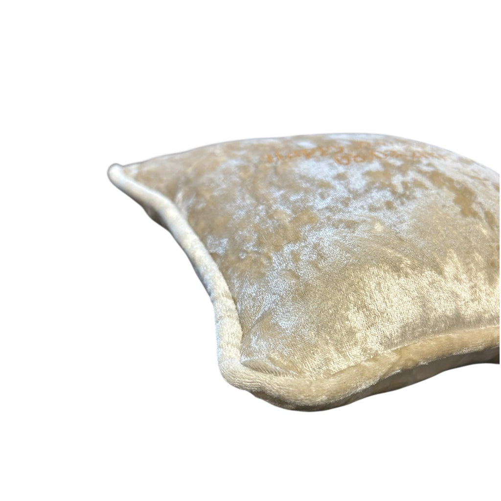 Happy Anniversary Mini Velvet Cushion side image