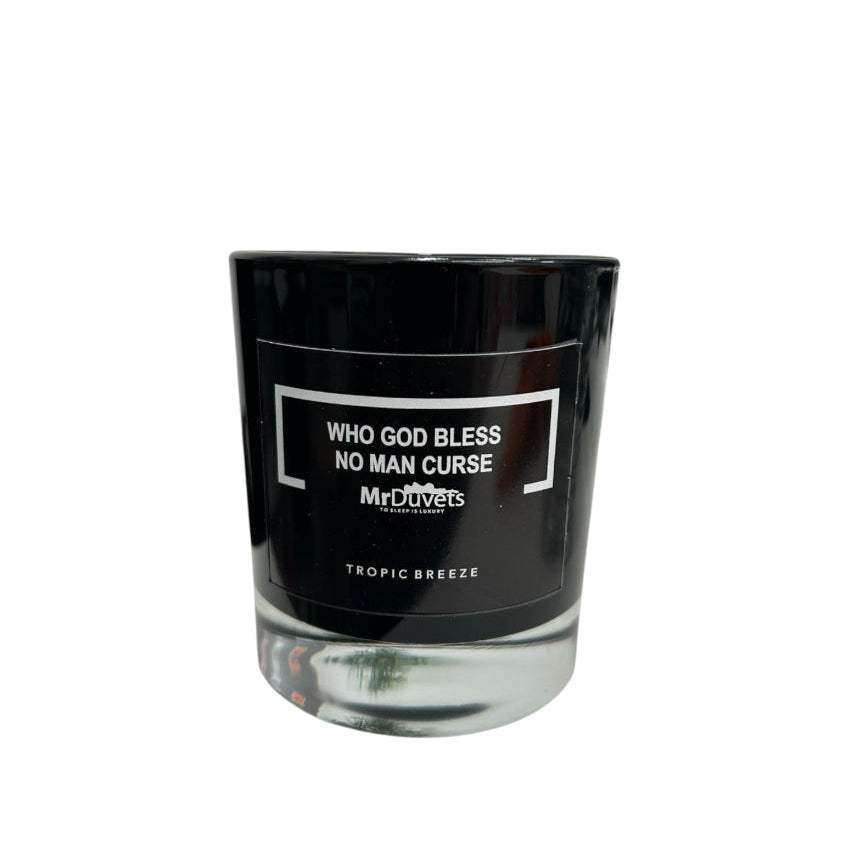 Who God Bless No Man Curse Tropic Breeze Candle 3