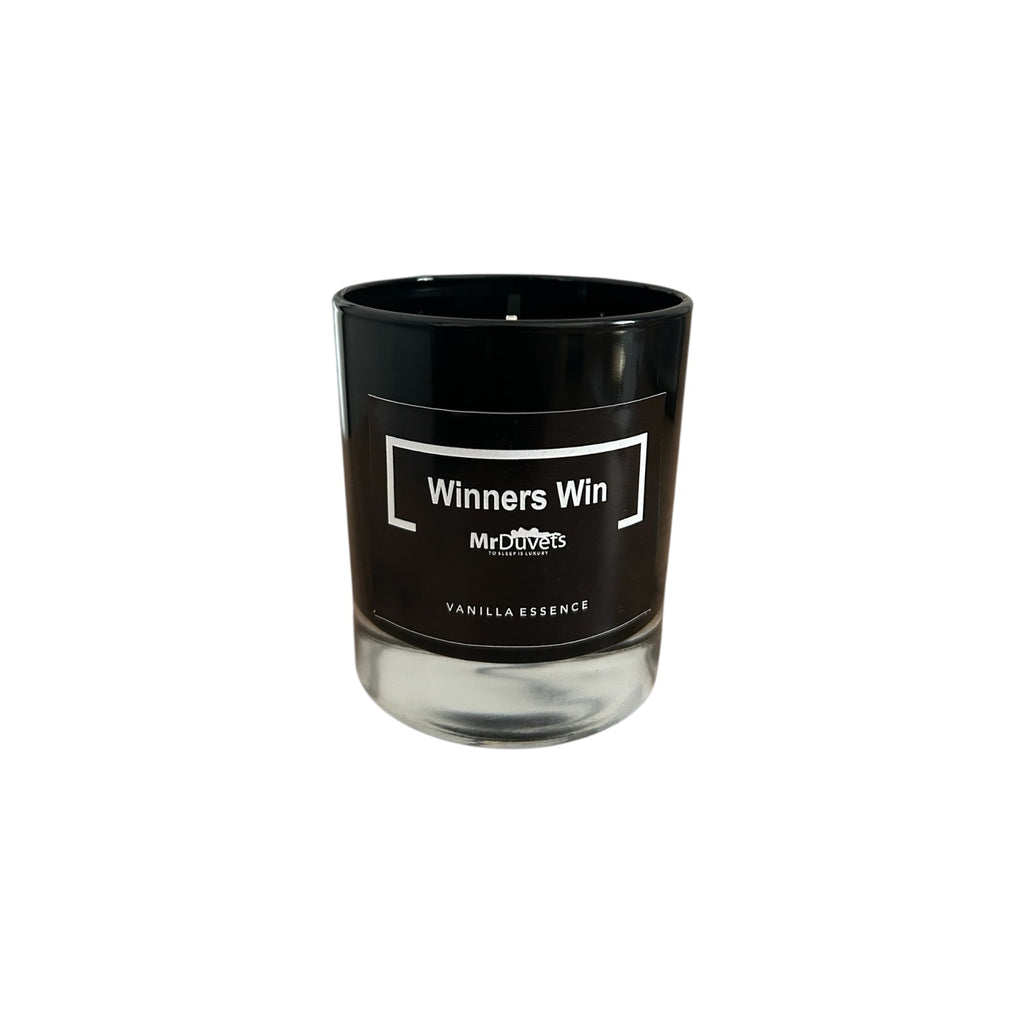 Winner's Win Luxury Velvet  Mini Cushion Gift Set Box candle 