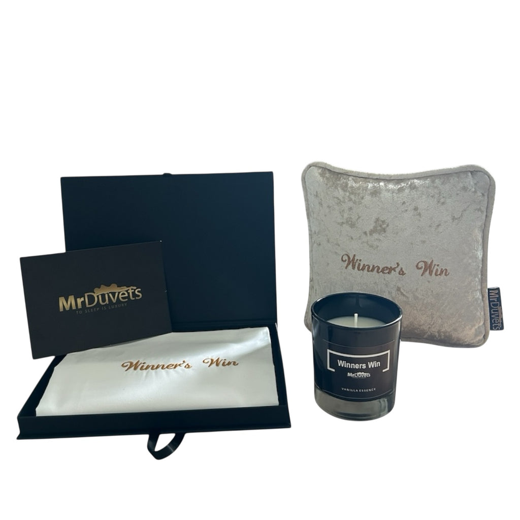 Winner's Win Luxury Velvet  Mini Cushion Gift Set Box main image 