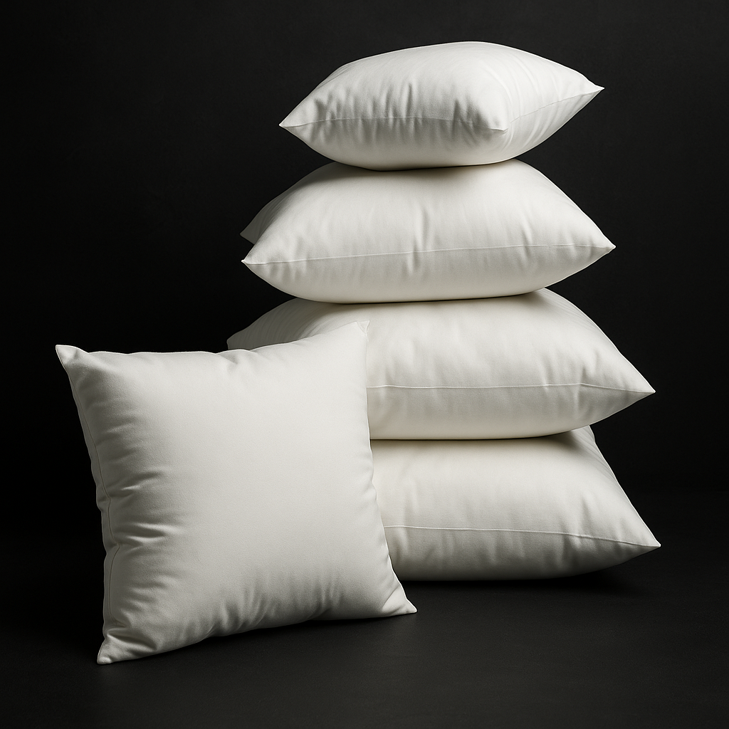 feather and fibre cushion inners 
