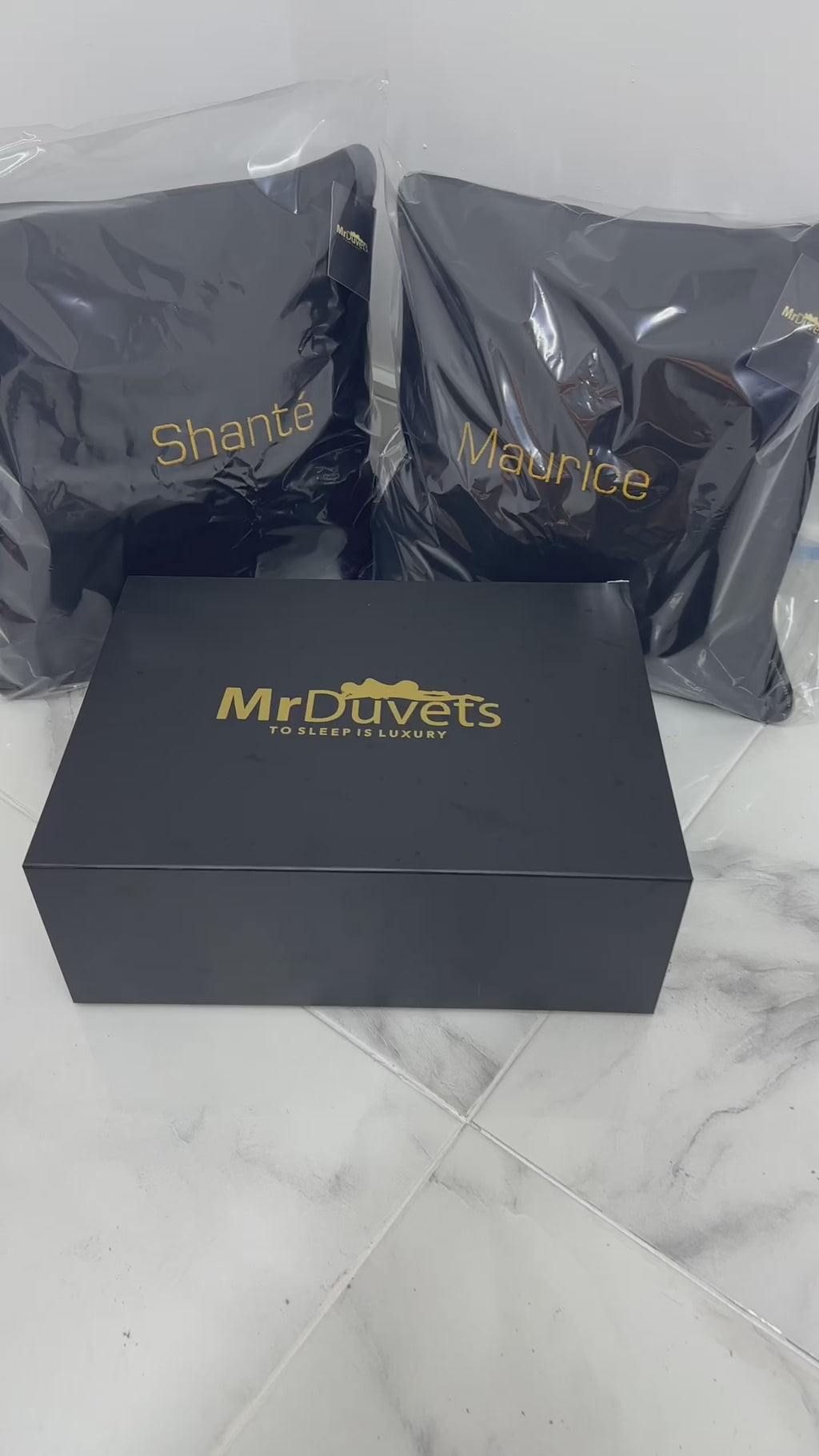 Custom Name Luxury Bedding Set