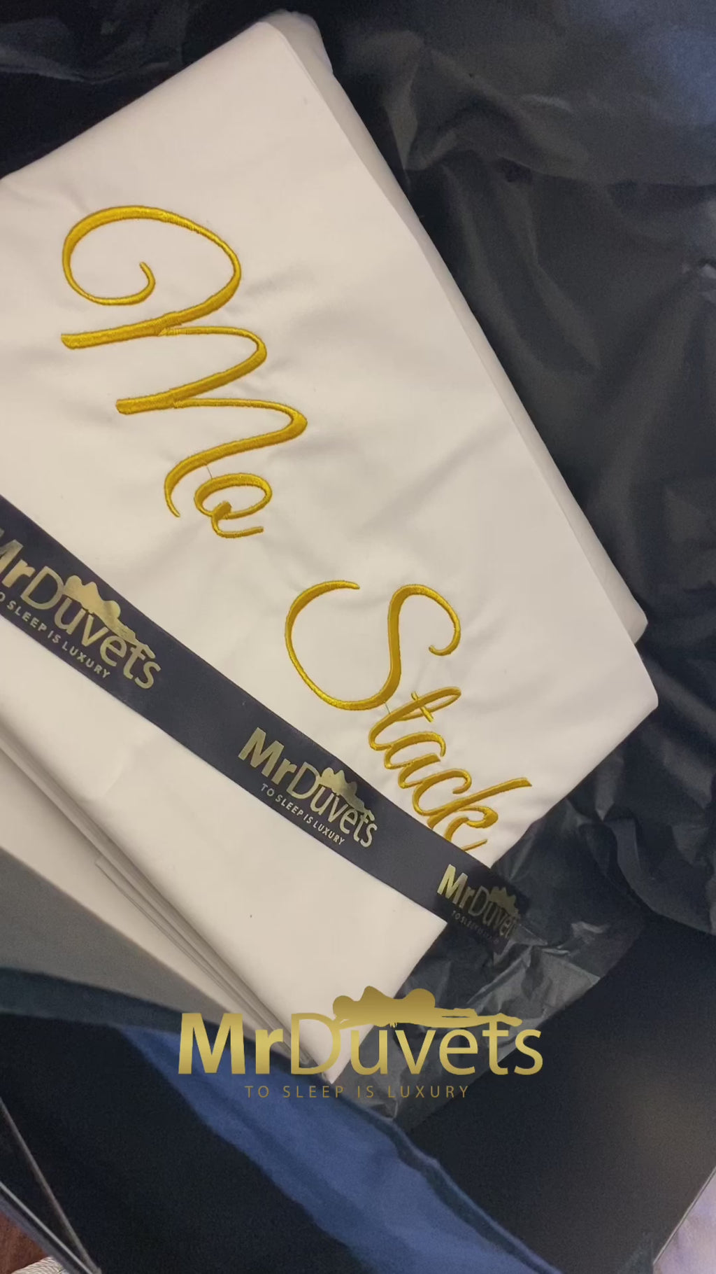 Custom Name Luxury Bedding Set